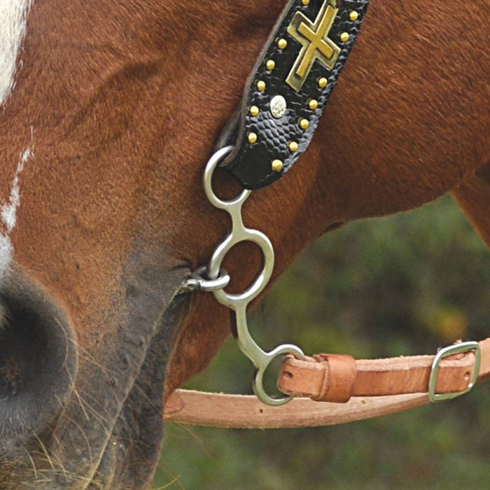 Classic Equine BitLogic 5-1/2" Twisted Wire Ring Gag Bit Tack - Bits Classic Equine   