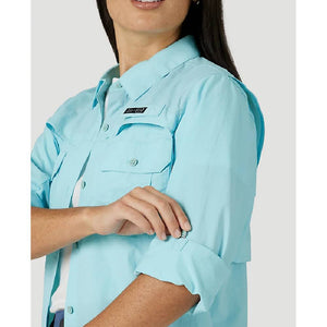 ATG By Wrangler Women's Angler Shirt - FINAL SALE WOMEN - Clothing - Tops - Long Sleeved WRANGLER   