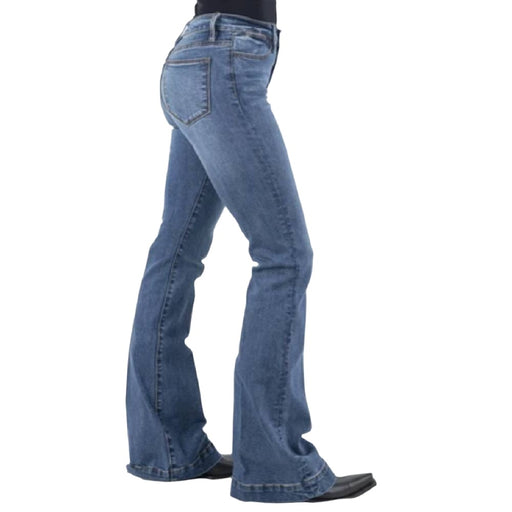 Stetson High Rise Flare Blue Jeans WOMEN - Clothing - Jeans Stetson   