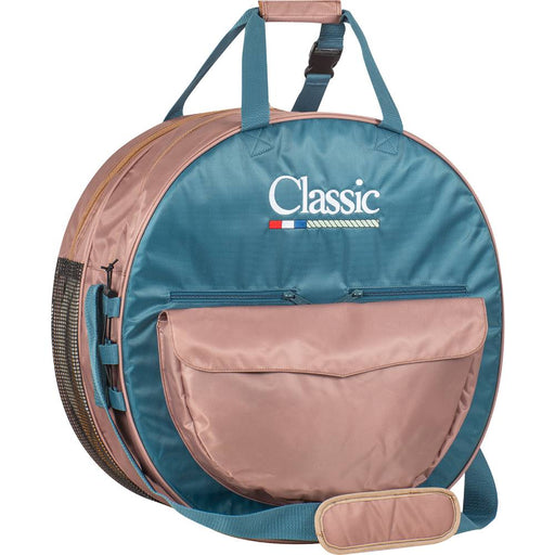 Classic Deluxe Rope Bag Tack - Ropes & Roping Classic Ocean/Wheat