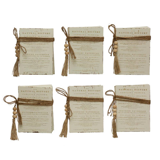 Faux Wood Block Books with Holiday Sayings- FINAL SALE HOME & GIFTS - Home Decor - Seasonal Decor Creative Co-Op   