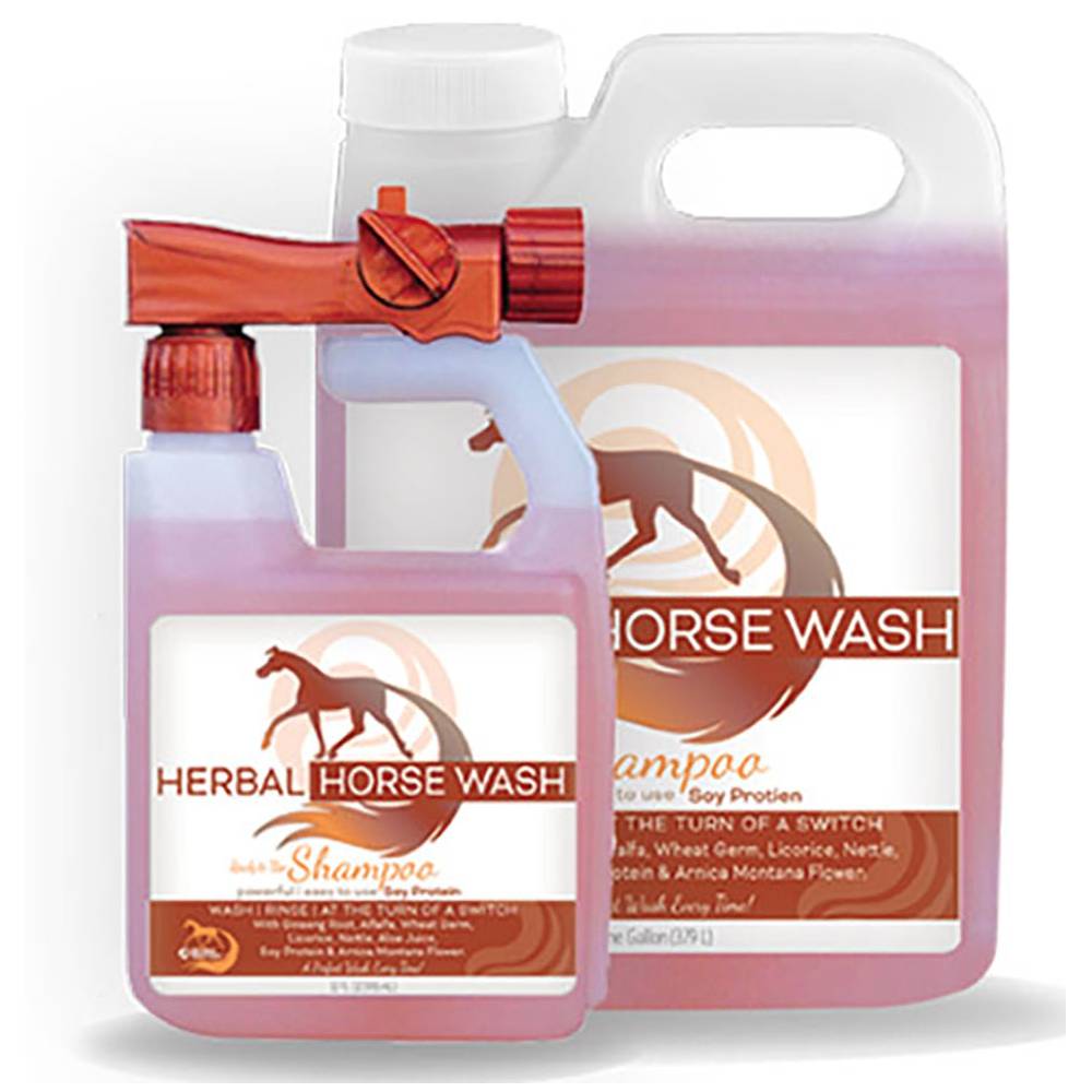 Herbal Horse Wash Equine - Grooming Healthy Hair Care   