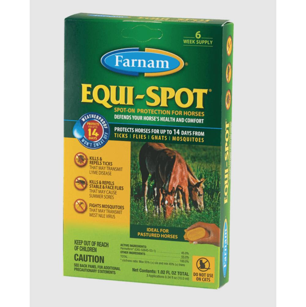 Equi-Spot Fly Control 6 Week Supply Equine - Fly & Insect Control Farnam   