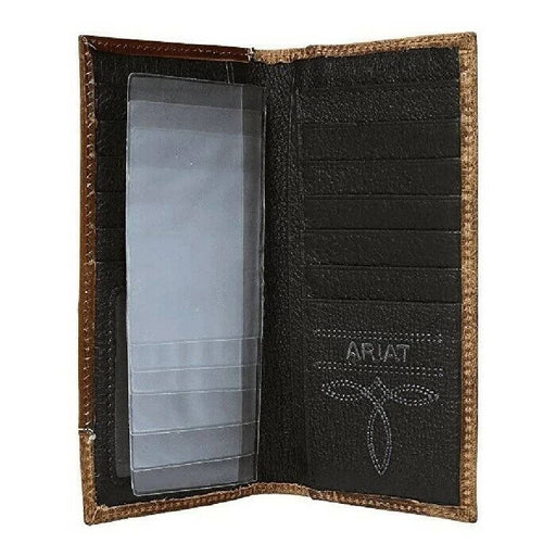 Ariat Embossed Oval Concho Rodeo Wallet MEN - Accessories - Wallets & Money Clips Ariat   