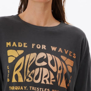 Rip Curl Made For Waves Graphic Tee WOMEN - Clothing - Tops - Long Sleeved Rip Curl   