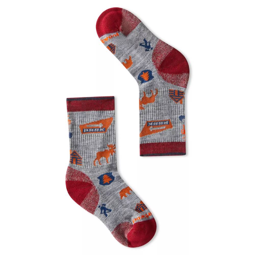 SmartWool Kids' Hike Park Explorer Pattern Crew Socks KIDS - Accessories - Socks & Underwear SmartWool   