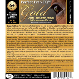 Perfect Prep EQ Gold FARM & RANCH - Animal Care - Equine - Supplements - Calming Perfect Products   