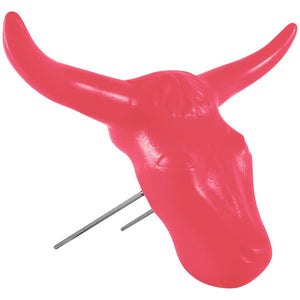 Rattler Steer Head Tack - Ropes & Roping - Roping Dummies Rattler Pink  