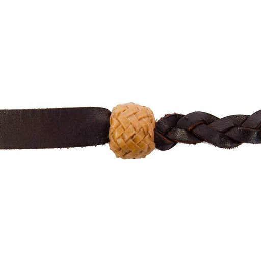 Teskey's Leather Braided Roping Reins Tack - Reins Teskey's   