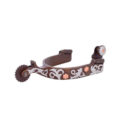 Metalab Copper Flower Spurs Tack - Spurs Metalab   