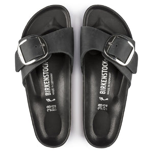 Birkenstock Madrid Big Buckle - Black WOMEN - Footwear - Sandals Birkenstock   