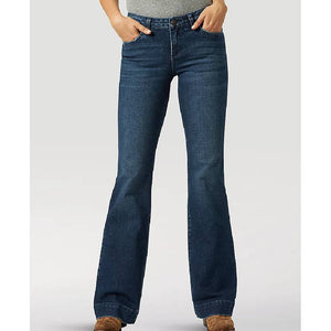 Wrangler Retro Women's Mae Wide Leg Trouser Jeans WOMEN - Clothing - Jeans Wrangler   