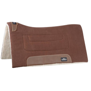 Classic Equine Performance Trainer Pad Tack - Saddle Pads Classic Equine Brown  