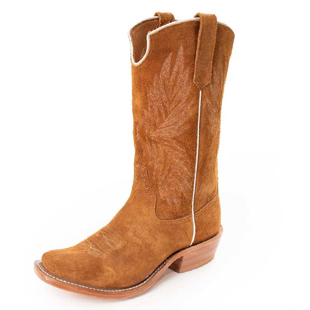 Rios of Mercedes Roughout Rust Boot - High Quality Leather Rios of Mercedes Roughout Rust Boot - High Quality Leather