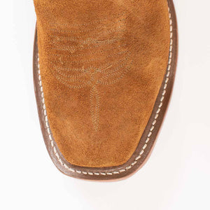Rios of Mercedes Roughout Rust Boot MEN - Footwear - Western Boots Rios of Mercedes Boot Co.   
