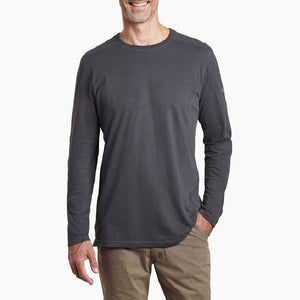 KÜHL Bravado Men's Long Sleeve Shirt - Carbon MEN - Clothing - T-Shirts & Tanks Kuhl M  
