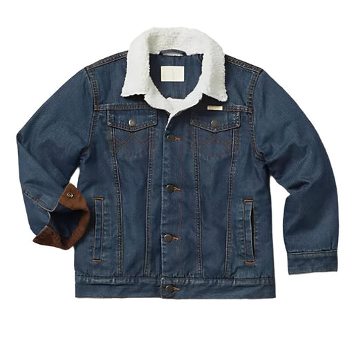 Wrangler Boys' Sherpa Lined Denim Jacket KIDS - Boys - Clothing - Outerwear - Jackets Wrangler   