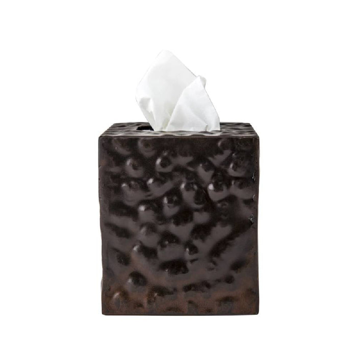 Jan Barboglio Hammered Square Tissue Box HOME & GIFTS - Home Decor - Decorative Accents Jan Barboglio By Blanca Santa   