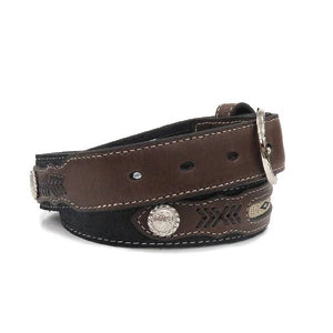 Nocona Kid's Two Tone Concho Belt KIDS - Accessories - Belts M&F Western Products   