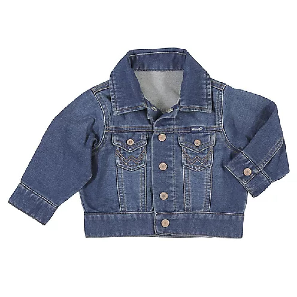 Wrangler Baby Denim Jacket KIDS - Boys - Clothing - Outerwear - Jackets Wrangler DARK BLUE 6-9M 