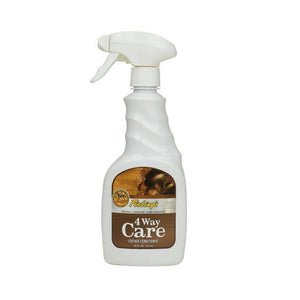 4-Way Care Leather Conditioner Barn - Leather Working Fiebings 32 oz with Spray Nozzle  