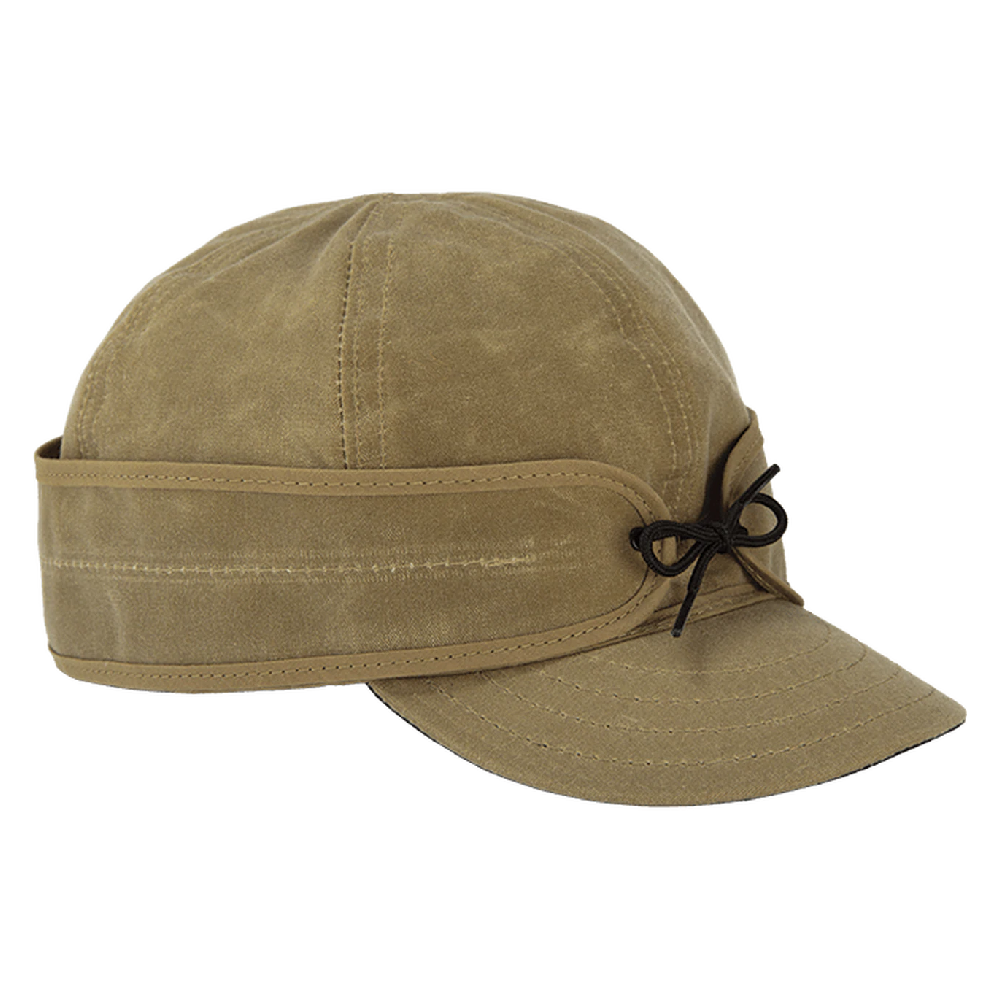 Stormy Kromer Waxed Cotton Kromer Hat HATS - CASUAL HATS Stormy Kromer Tan 7 