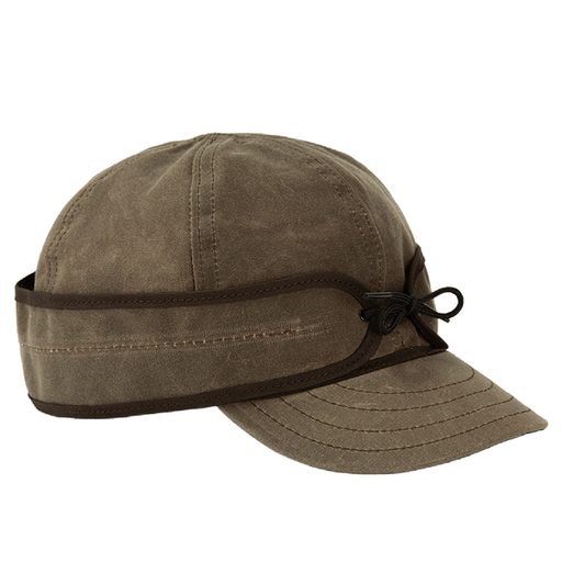 Stormy Kromer Waxed Cotton Kromer Hat HATS - CASUAL HATS Stormy Kromer Oak 7 3/8 