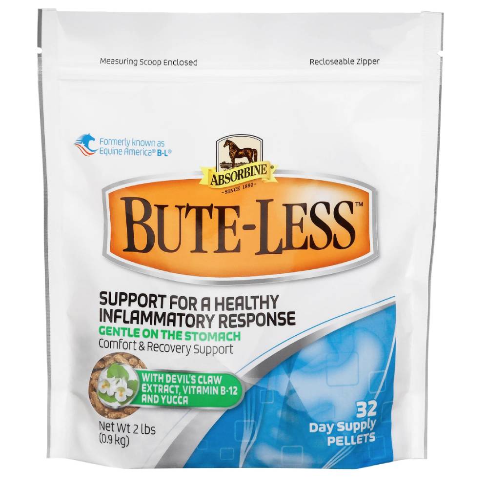 Bute-Less Pellets Unclassified Absorbine 32 Days  