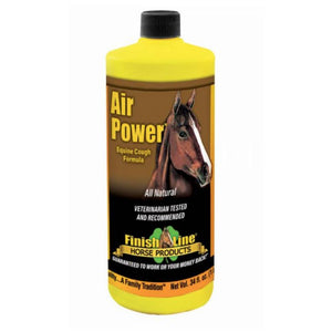 Air Power Cough Formula Farm & Ranch - Animal Care - Equine - Supplements Finish Line 34 oz  