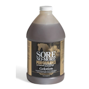 Sore No-More Performance Ultra Gelotion FARM & RANCH - Animal Care - Equine - Medical - Liniments & Poultices Sore No More 64oz  