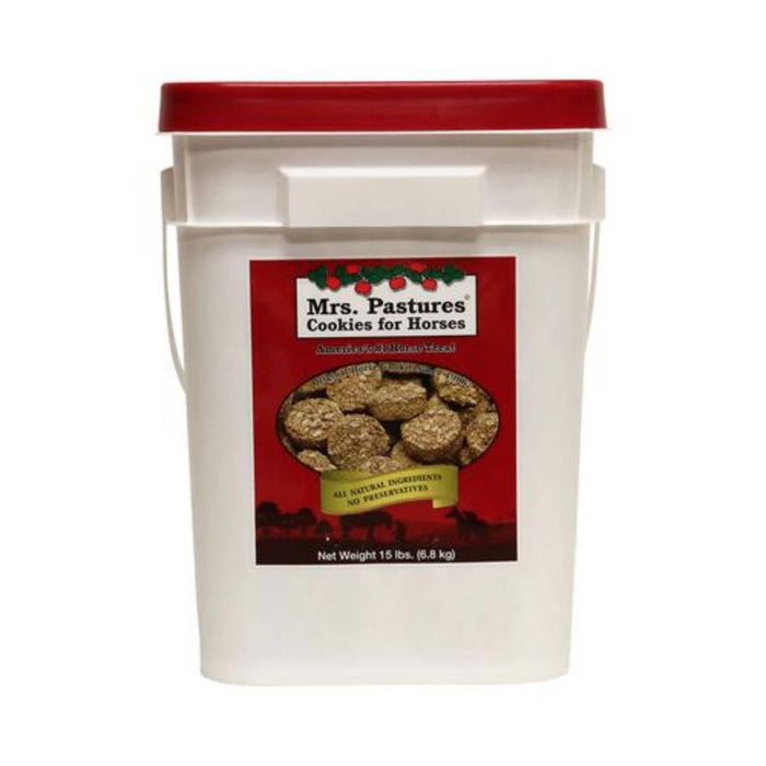 Mrs. Pastures Cookies For Horses Equine - Toys & Treats Mrs. Pastures 15 lb Pail