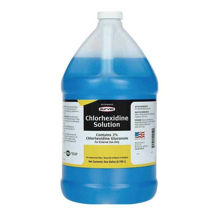 Chlorhexidine Solution First Aid & Medical - Topicals Durvet Gallon  