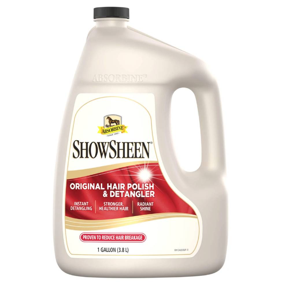 ShowSheen Hair Polish and Detangler - Gallon FARM & RANCH - Animal Care - Equine - Grooming - Coat Care Absorbine Default Title  