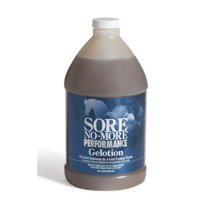 Sore No-More Performance Gelotion FARM & RANCH - Animal Care - Equine - Medical - Liniments & Poultices Sore No More 64 oz  