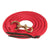 Poly Cowboy Lead Rope Tack - Halters & Leads - Leads Mustang Red  