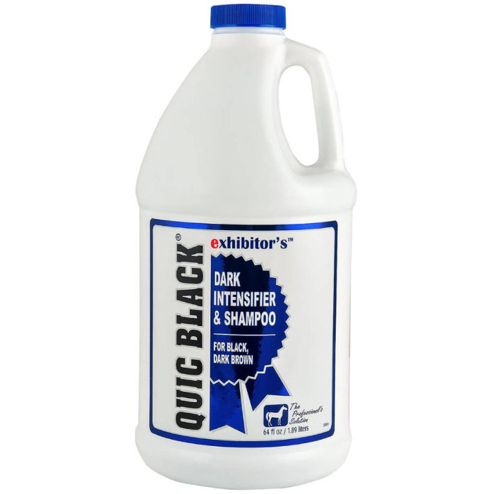 Exhibitors Quic Black Shampoo Equine - Grooming Exhibitor's 64oz