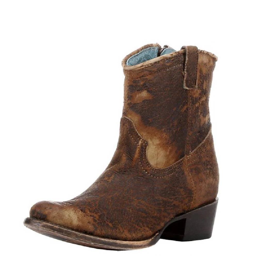 Corral Lamb Abstract Bootie WOMEN - Footwear - Boots - Booties Corral Boots   