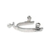 Walt Woodard 1/2″ Ladies Roping Spurs Tack - Spurs Metalab   