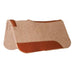Mustang Tan Wool Contoured Pony Pad Tack - Saddle Pads Mustang 3/4"