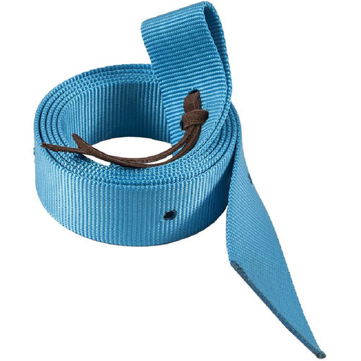Mustang 6' Nylon Latigo Tie Strap Tack - Saddle Accessories Mustang Turquoise