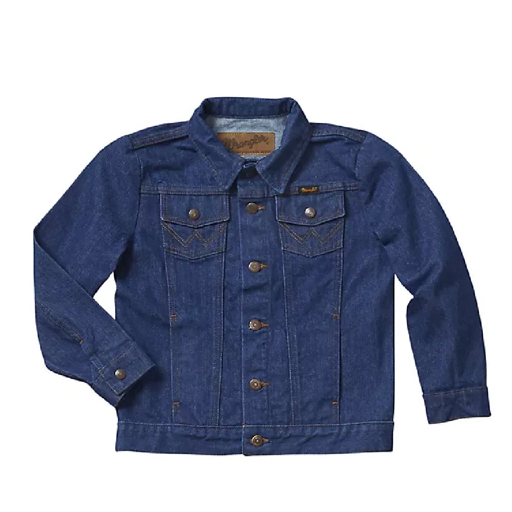 Wrangler Boys' Cowboy Cut Unlined Denim Jacket KIDS - Boys - Clothing - Outerwear - Jackets Wrangler XXL  