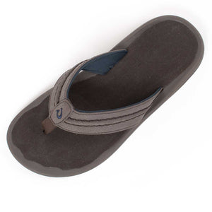 Olukai Men's Hokua Flip Flop - Dark Wood MEN - Footwear - Flip Flops & Sandals Olukai   