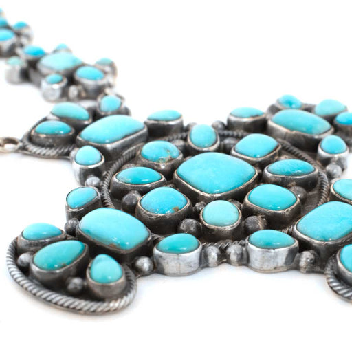 D. Ashley 3" Turquoise Cross Necklace WOMEN - Accessories - Jewelry - Necklaces Peyote Bird Designs   