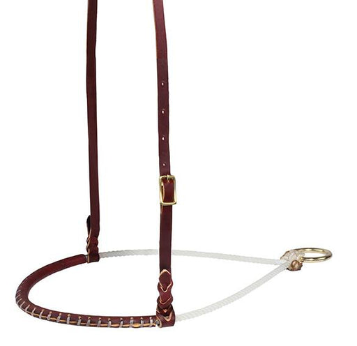 Professional's Choice Hand Laced 1/4 Rope Noseband Tack - Nosebands & Tie Downs Professional's Choice