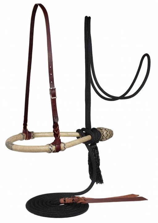 Professional's Choice Bosal/Mecate Set Tack - Nosebands & Tie Downs Professional's Choice Black