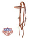 Patrick Smith Browband Headstall w/Pineapple Tie Ends Tack - Headstalls Patrick Smith