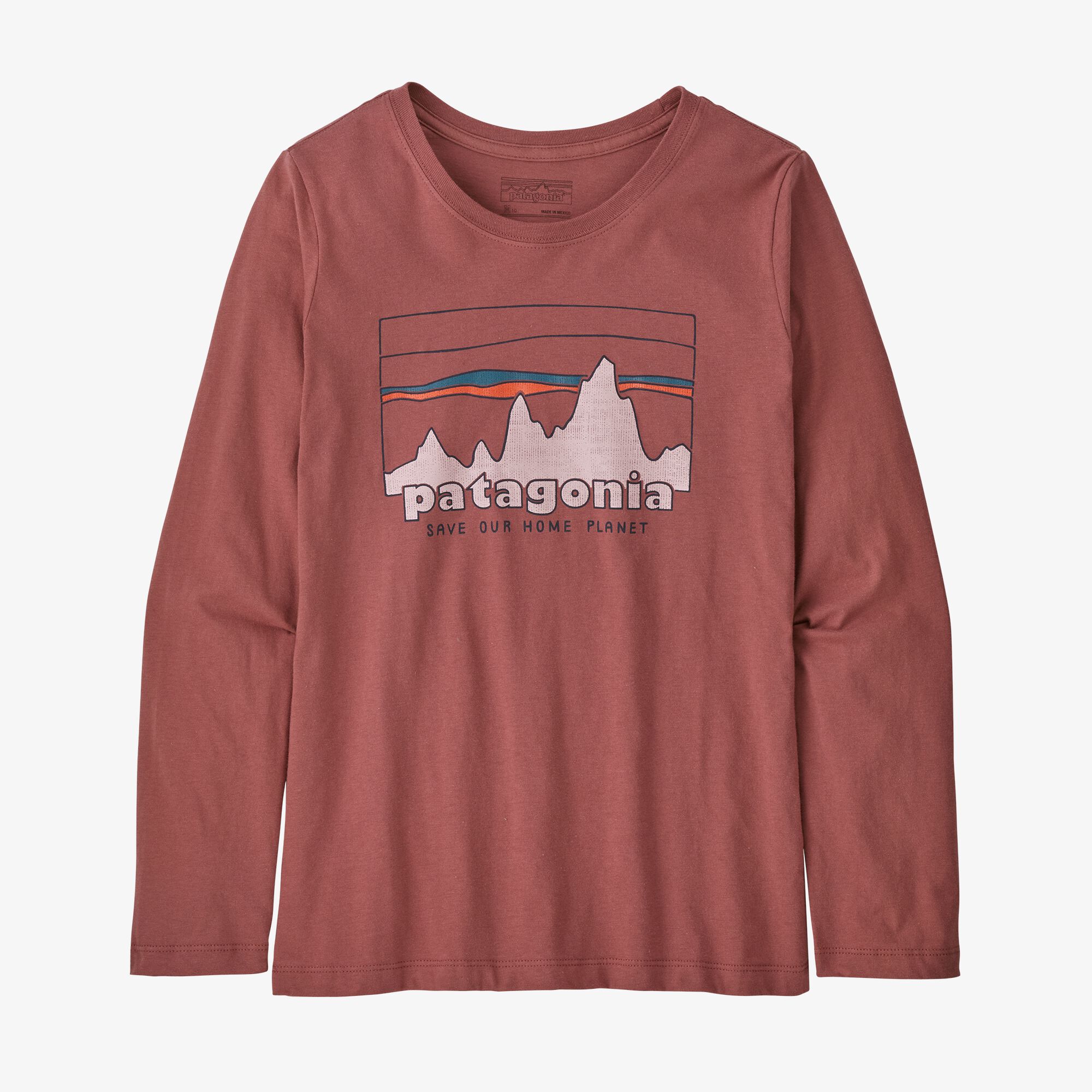 Patagonia Girls Long Sleeved Graphic T Shirt Teskeys