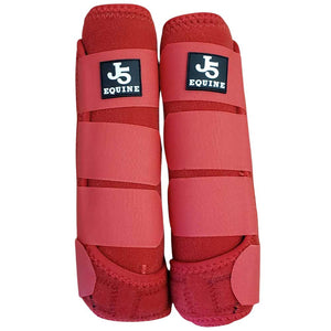 J5 Equine Premium Splint Boots Tack - Leg Protection - Splint Boots J5 Equine Small Red 