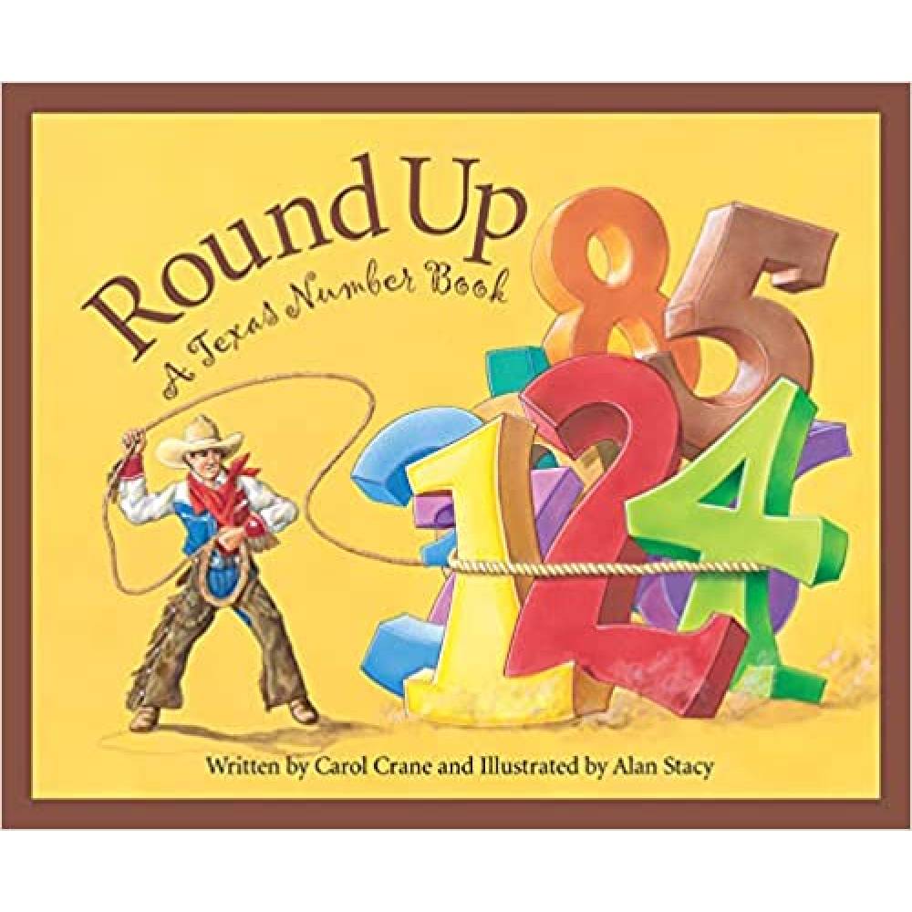Round Up:  A Texas Number HOME & GIFTS - Books Sleeping Bear Press   
