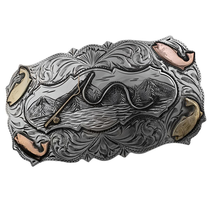 Comstock Heritage Rainbow Trout Buckle ACCESSORIES - Additional Accessories - Buckles Comstock Heritage   